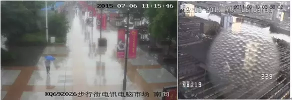 監控攝像頭下雨天出現圖像局部或全部模糊